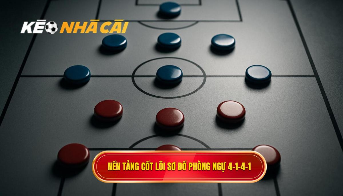 Nền Tảng Cốt Lõi Của Sơ Đồ 4-1-4-1 Phòng Ngự