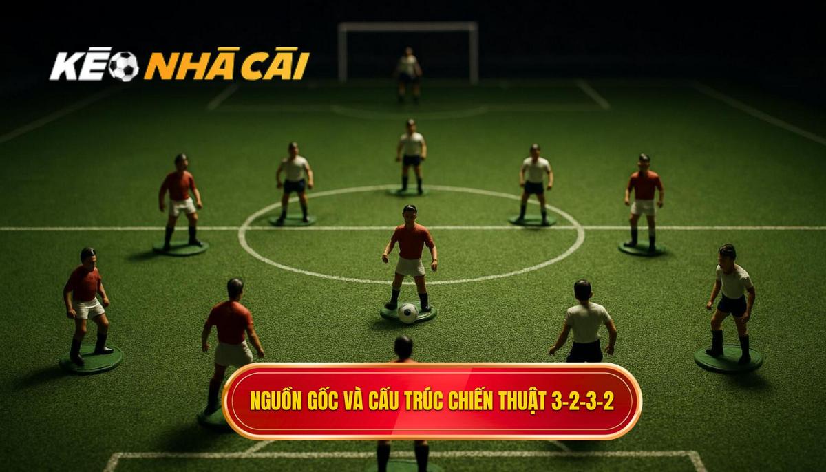Nguồn gốc và Cấu trúc cơ bản của Chiến thuật 3-2-3-2