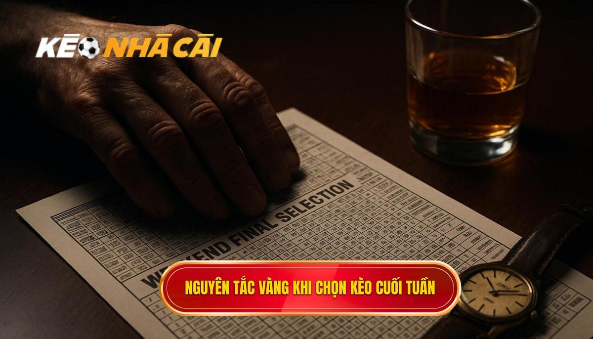 Nguyên Tắc Vàng Khi Lựa Chọn Kèo Cuối Tuần