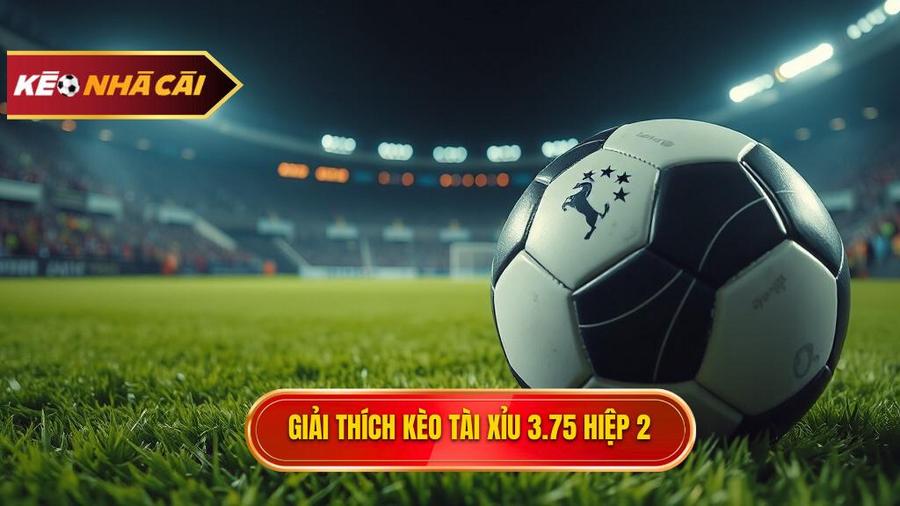 Hiểu rõ bản chất kèo tài xỉu 3.75 hiệp 2 là gì?