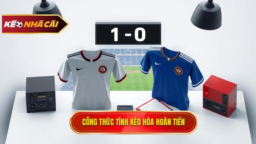 Cách tính tiền trong Kèo hòa hoàn tiền (Draw no bet)