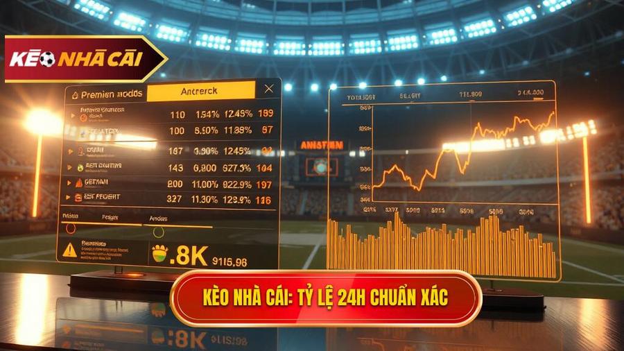 Cập nhật tỷ lệ kèo 24h