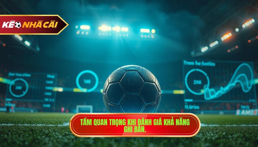 Tầm quan trọng khi đánh giá khả năng ghi bàn.
