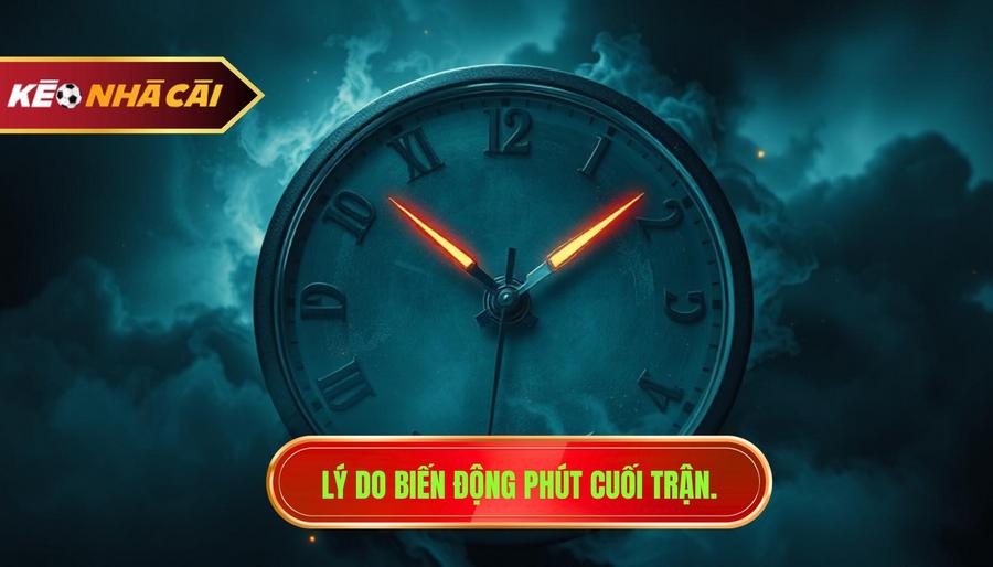 Lý do biến động phút cuối trận.