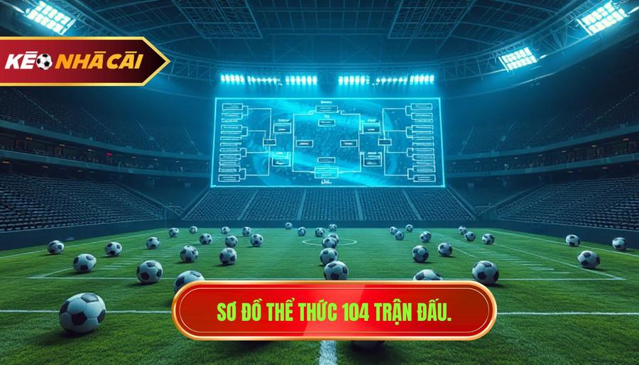 2. Sơ đồ thể thức 104 trận đấu.