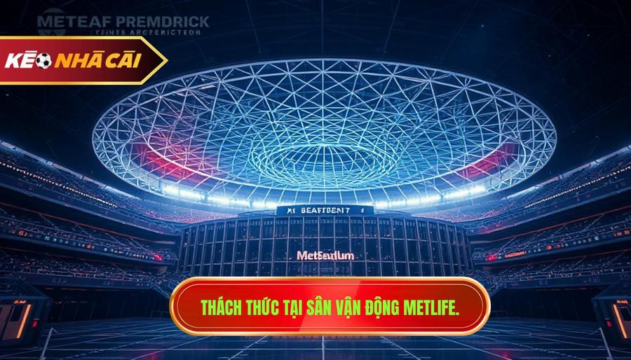 3. Thách thức tại sân vận động MetLife.